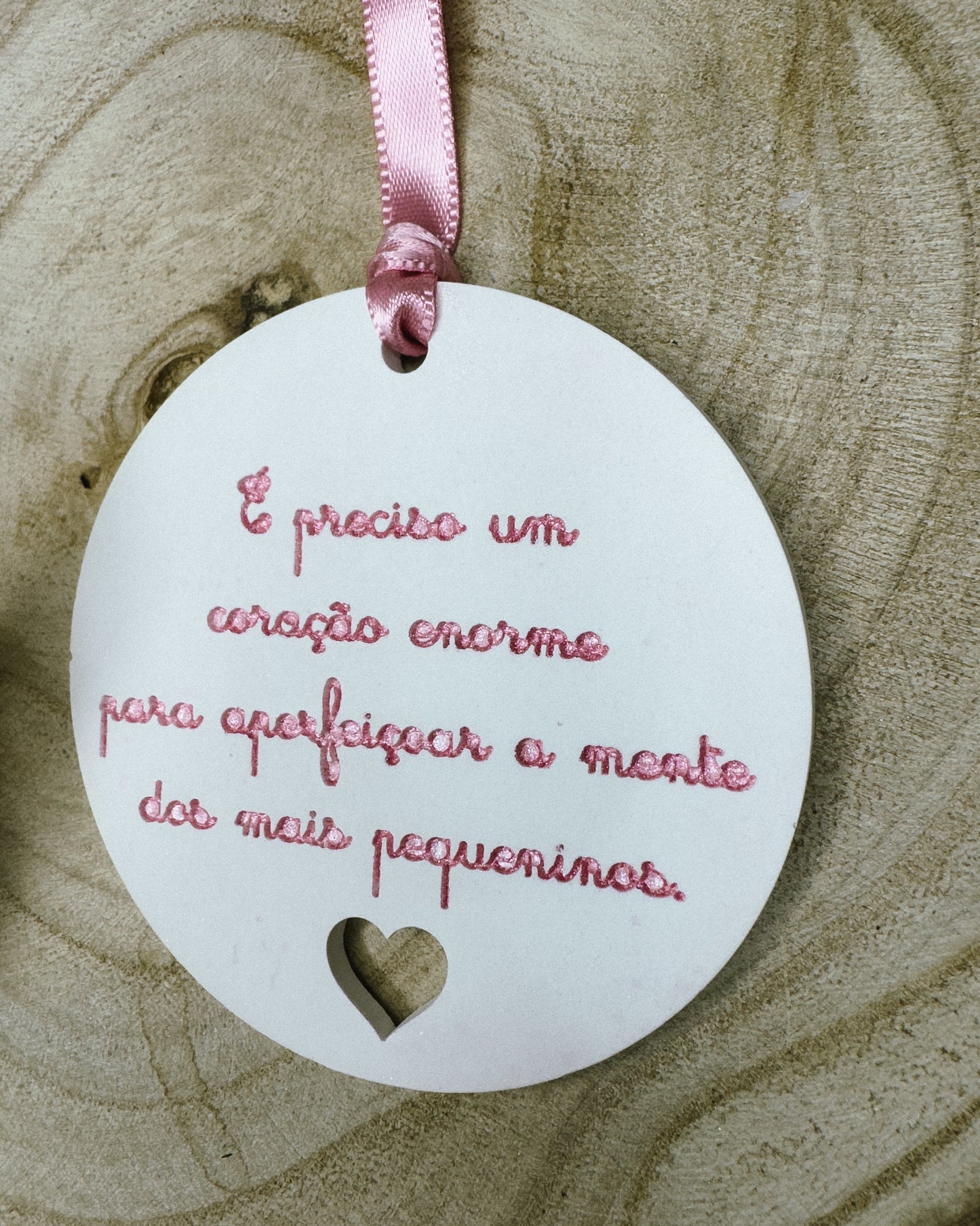 "É PRECISO UM CORAÇÃO ENORME..." - CERÂMICA PERFUMADA