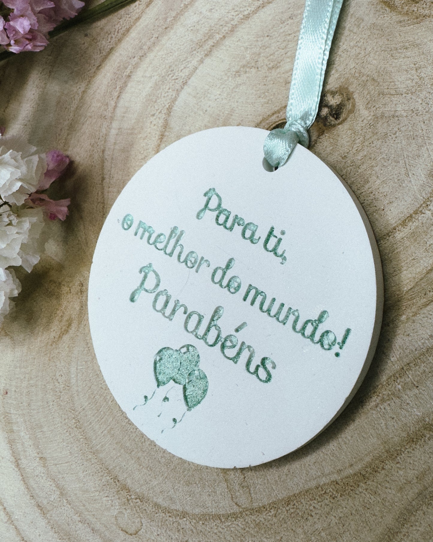 "PARABÉNS" - CERÂMICA PERFUMADA