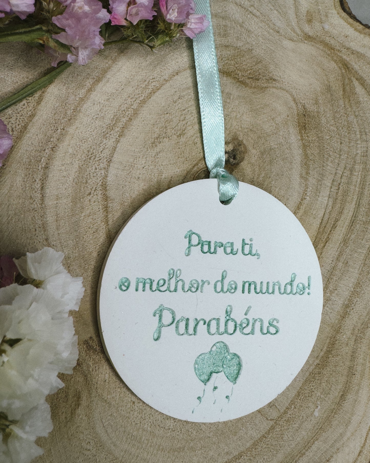 "PARABÉNS" - CERÂMICA PERFUMADA