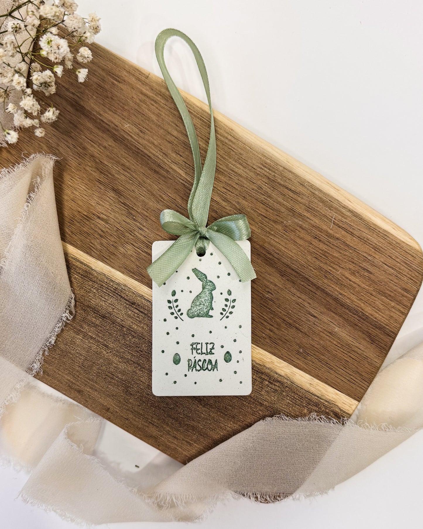 "FELIZ PÁSCOA" - GESSO PERFUMADO