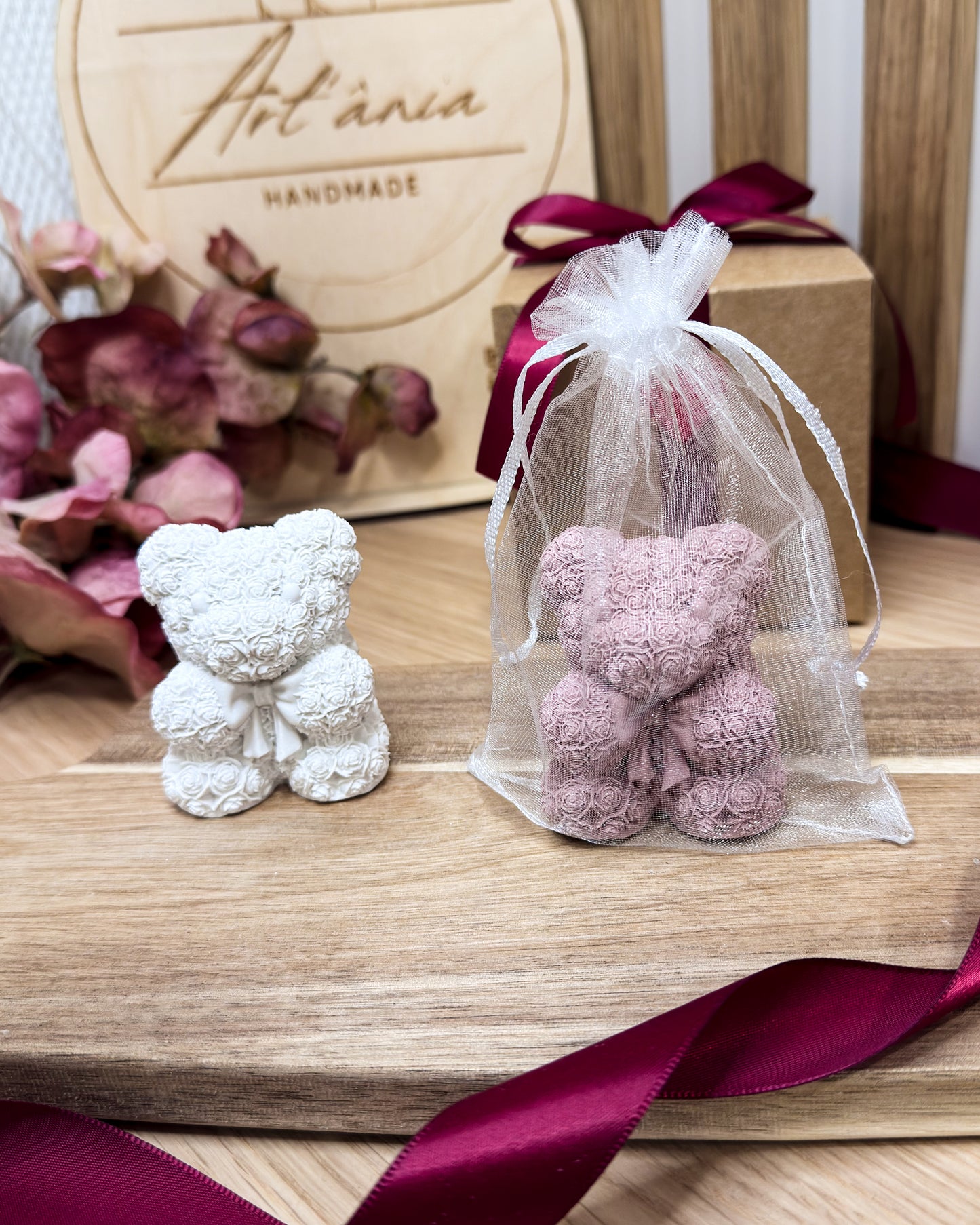 URSINHO COM LAÇO - GESSO PERFUMADO