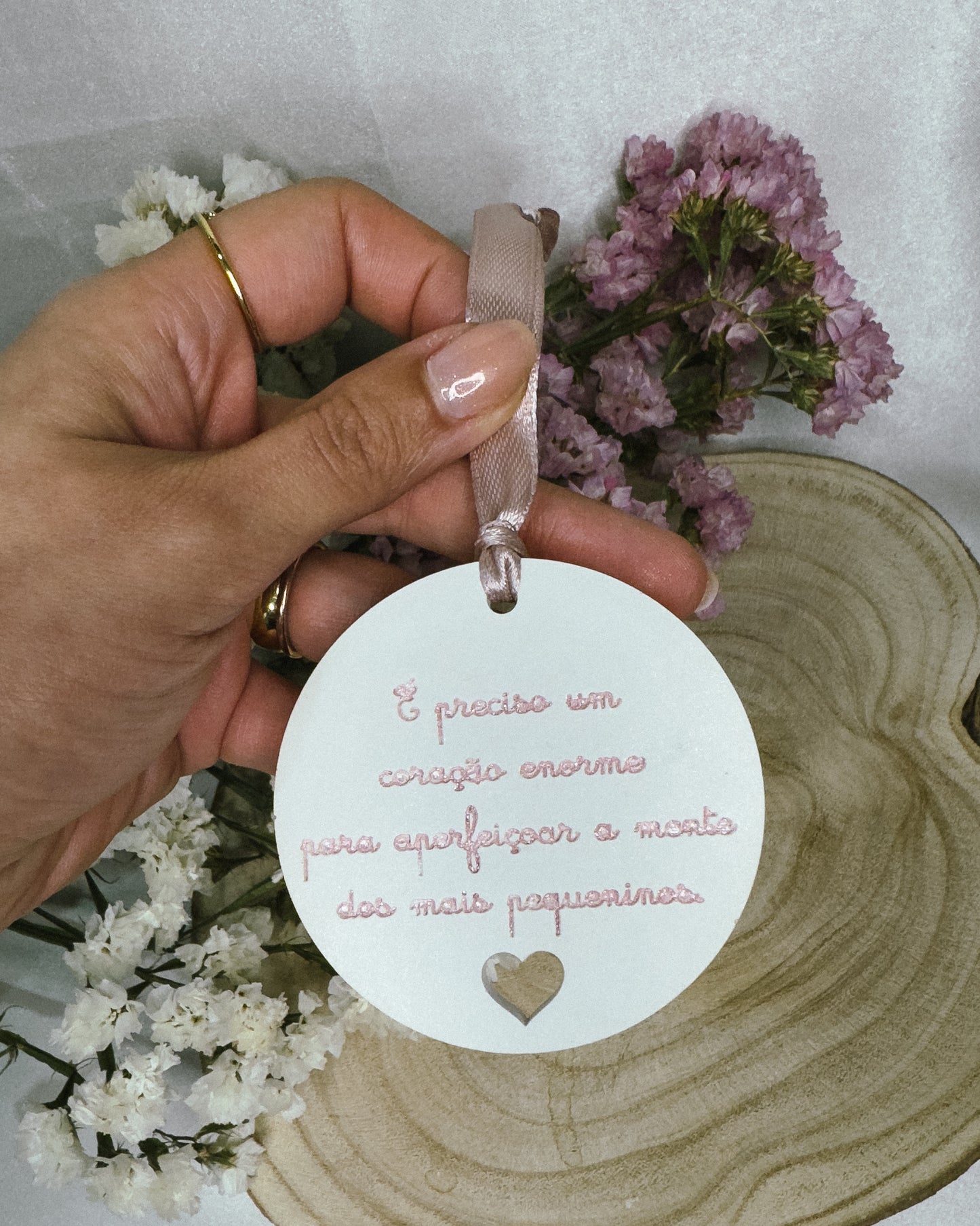 "É PRECISO UM CORAÇÃO ENORME..." - CERÂMICA PERFUMADA