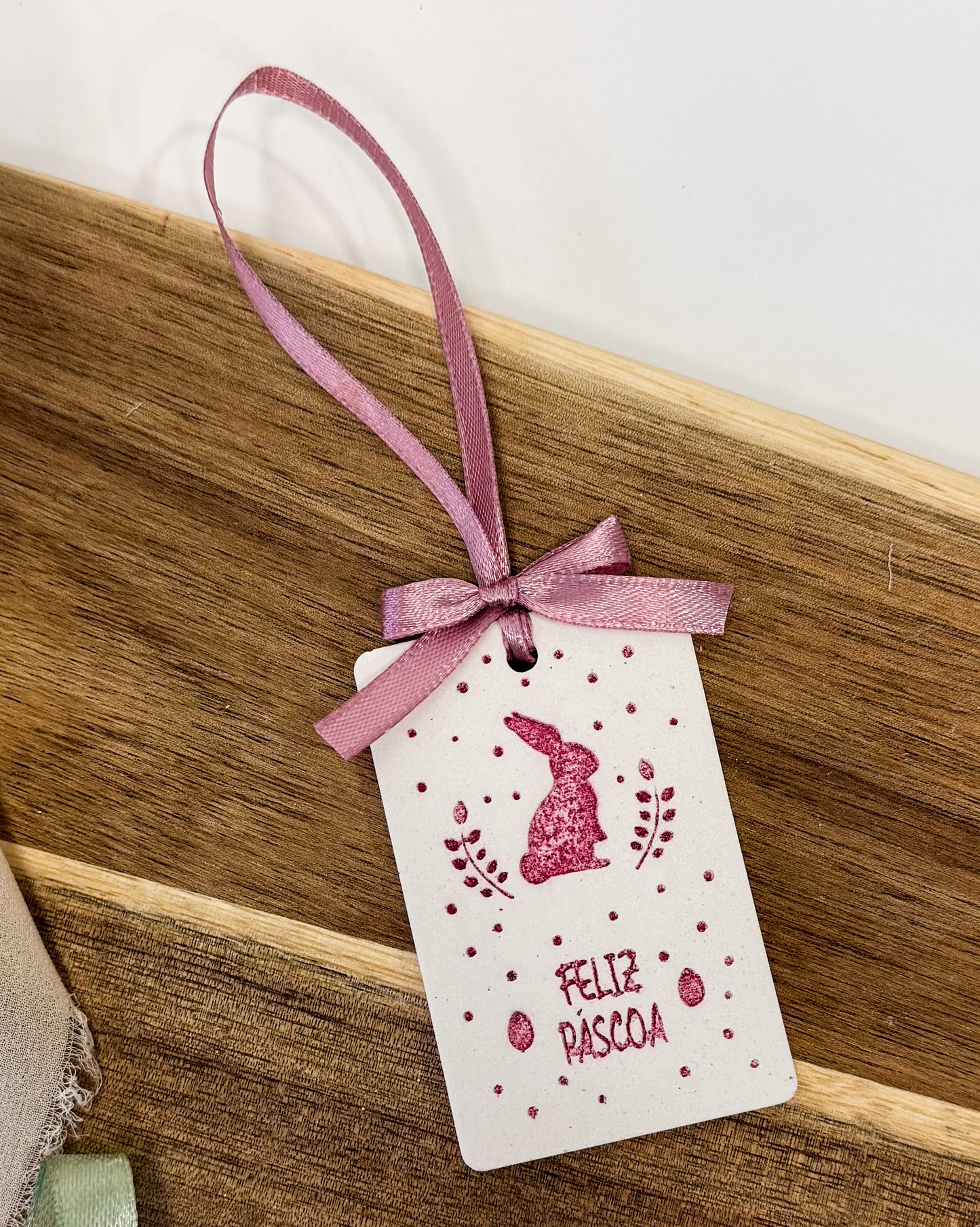 "FELIZ PÁSCOA" - GESSO PERFUMADO