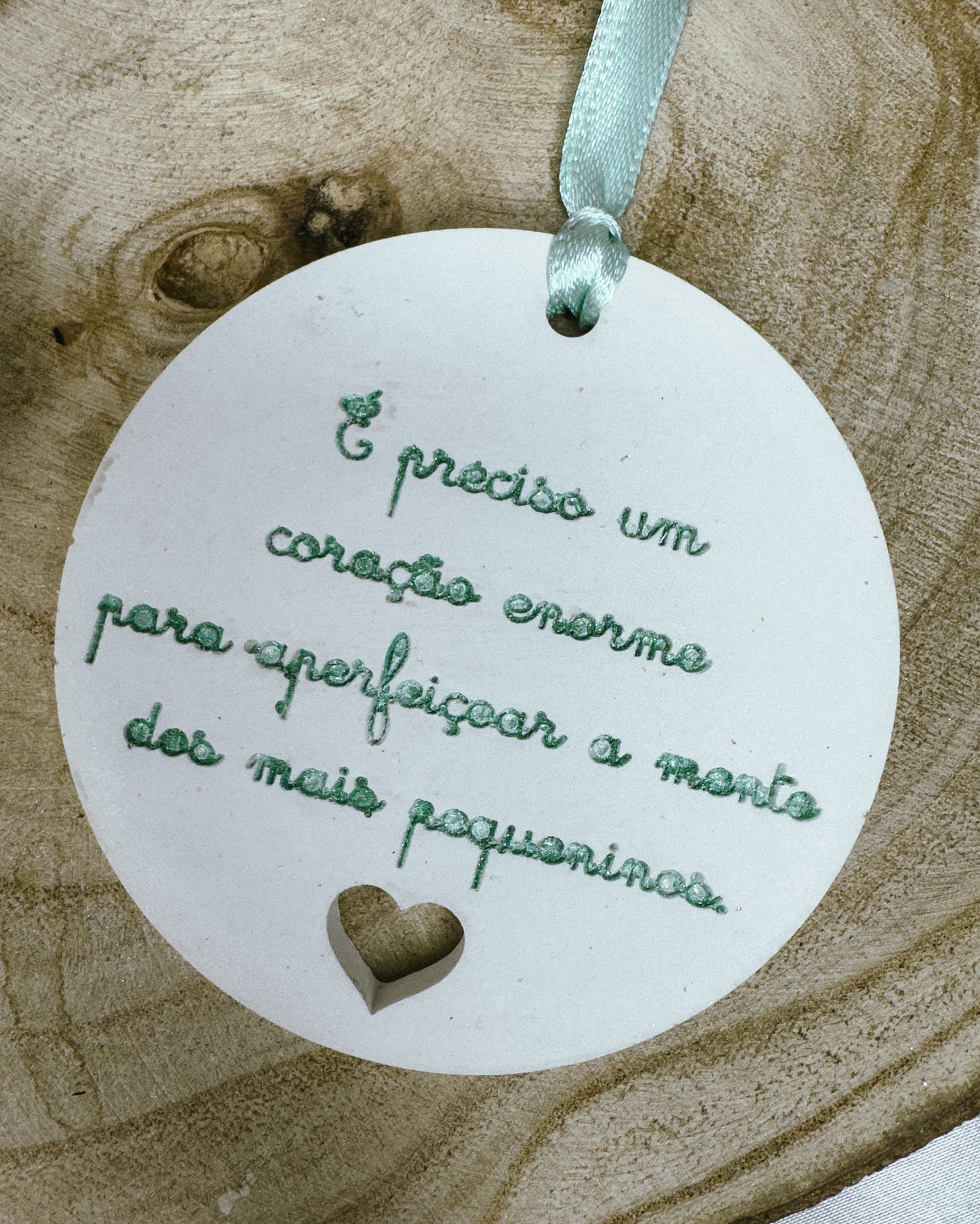 "É PRECISO UM CORAÇÃO ENORME..." - CERÂMICA PERFUMADA