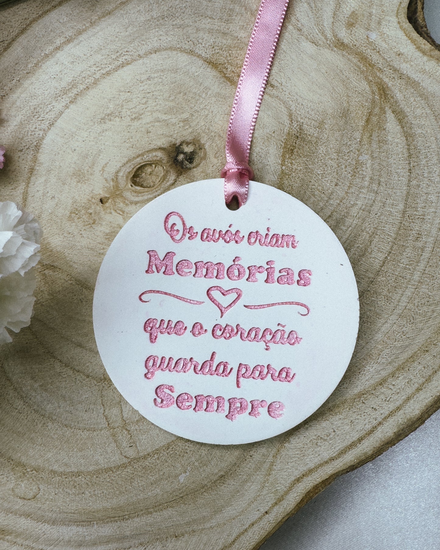 "OS AVÓS CRIAM MEMÓRIAS..." - CERÂMICA PERFUMADA