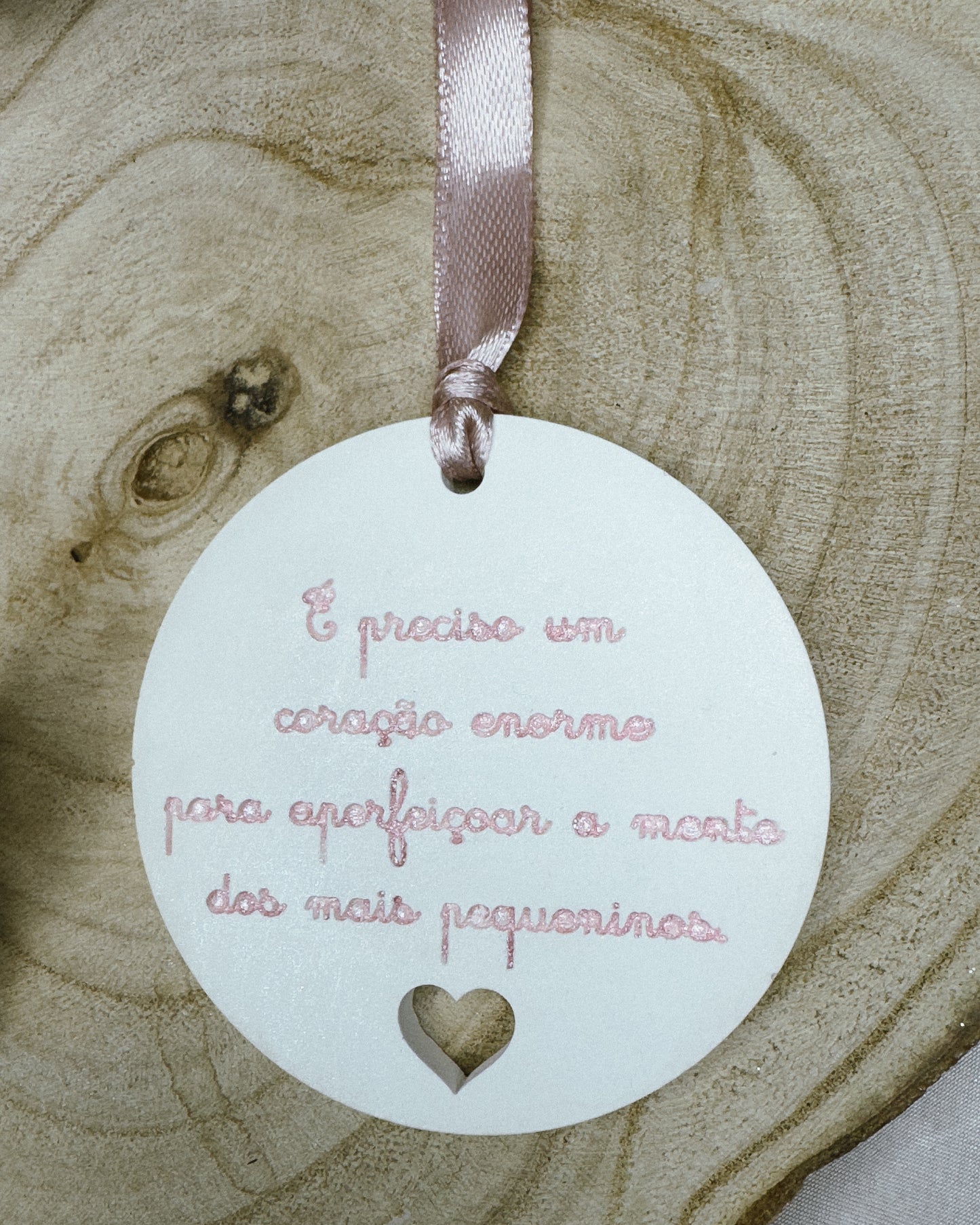 "É PRECISO UM CORAÇÃO ENORME..." - CERÂMICA PERFUMADA