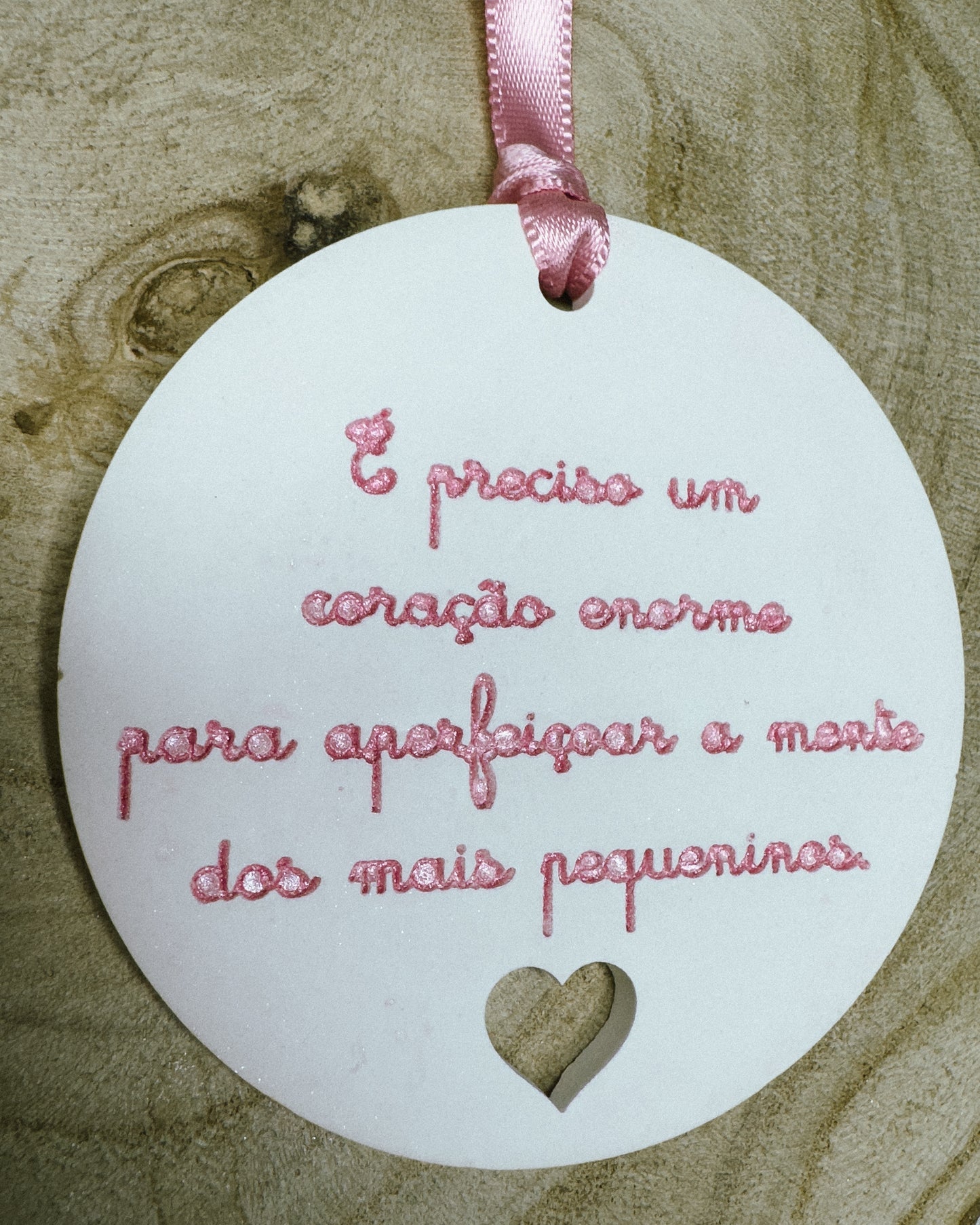 "É PRECISO UM CORAÇÃO ENORME..." - CERÂMICA PERFUMADA
