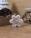 VELA DECORATIVA | FLOCO DE NEVE