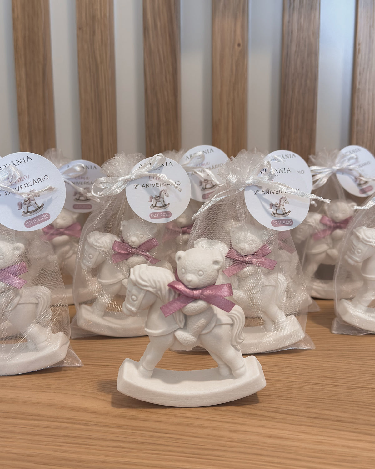 CAVALO COM URSINHO | GESSO PERFUMADO