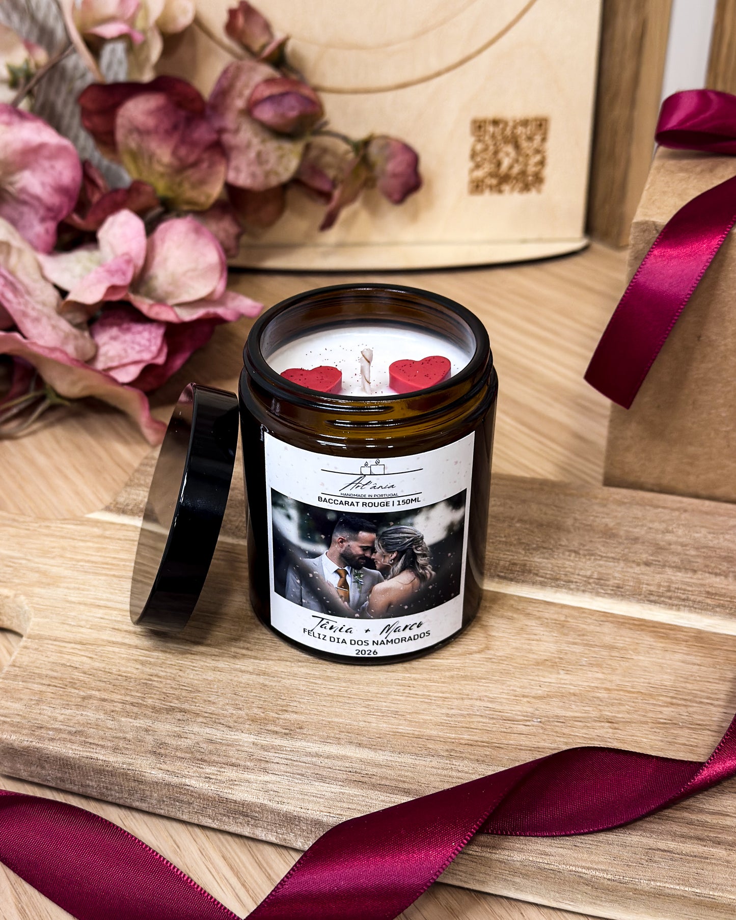 VELA SÃO VALENTIM - PERSONALIZADA
