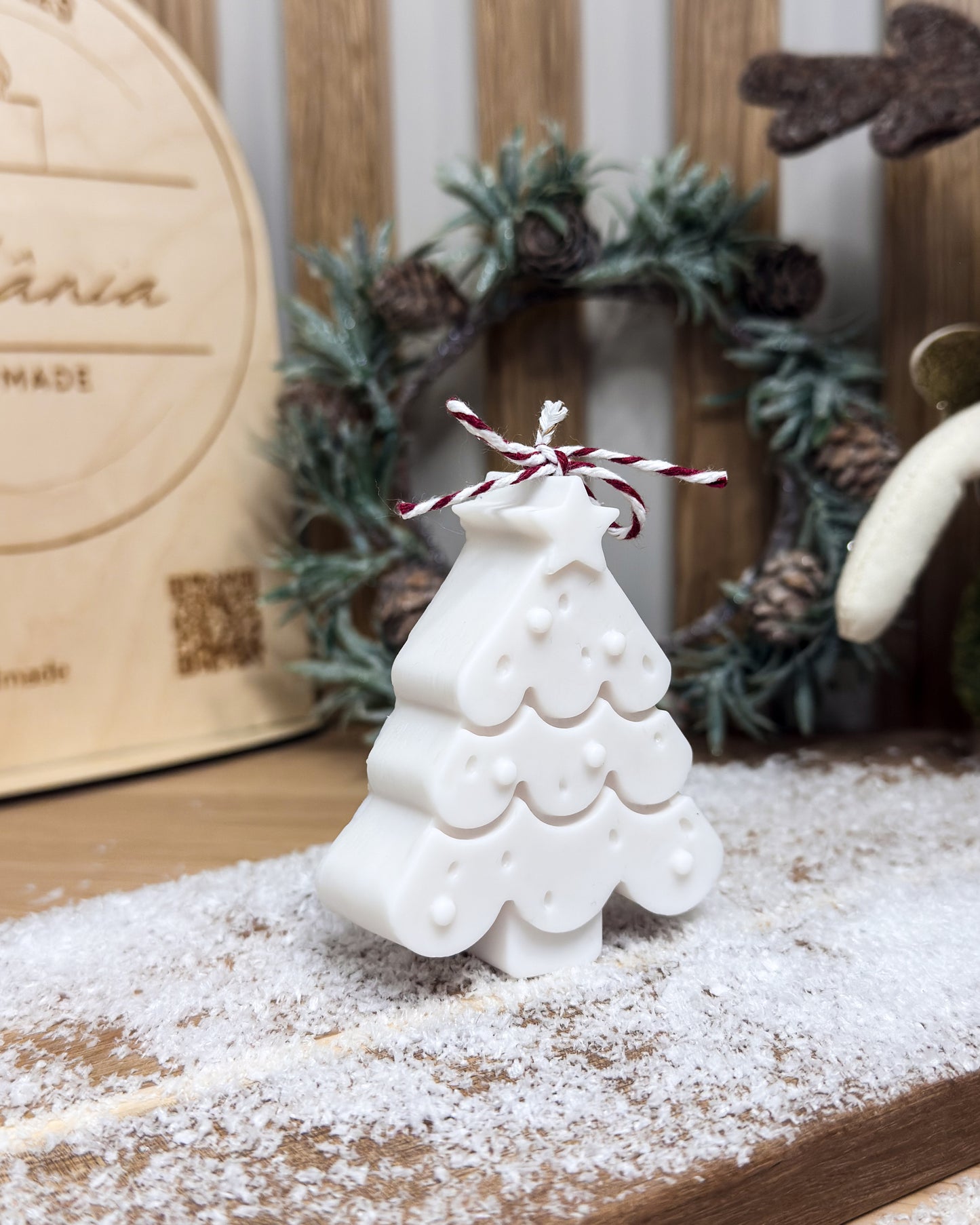 VELA ÁRVORE DE NATAL COM ESTRELA