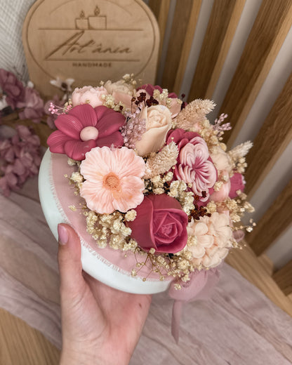 ARRANJO FLORAL ROSÉ