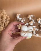 VELA MINI BUBBLE COM FLORES