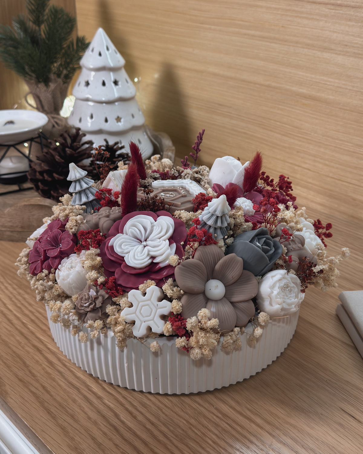 ARRANJO FLORAL | MESA DE NATAL