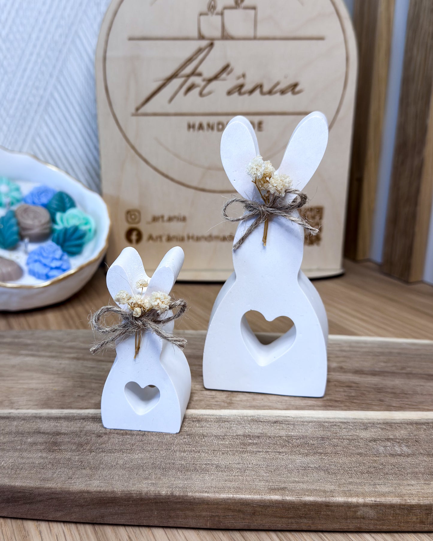 COELHO COM CORAÇÃO - GESSO PERFUMADO