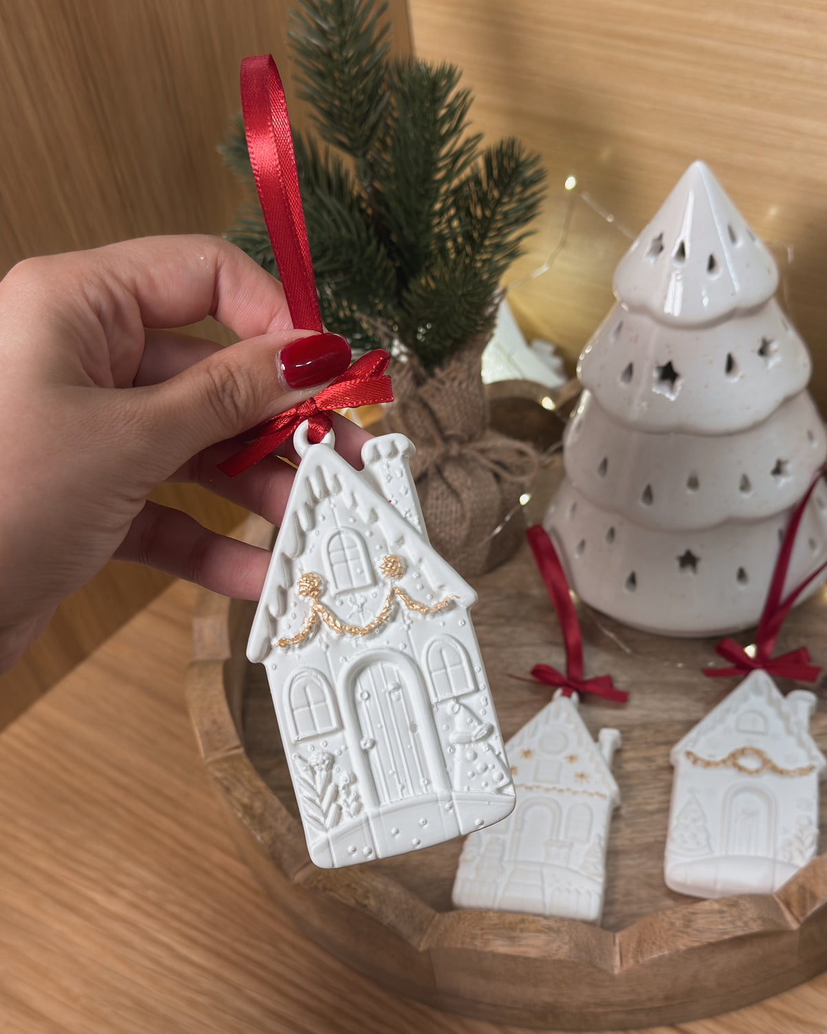 COFFRET | PENDENTES CASINHAS DE NATAL
