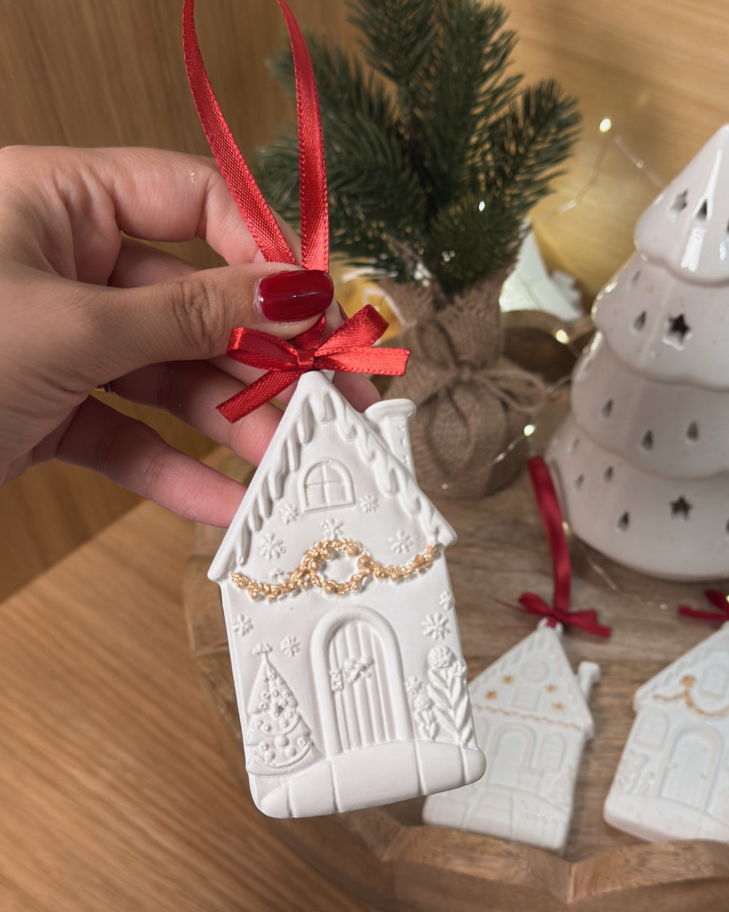 COFFRET | PENDENTES CASINHAS DE NATAL