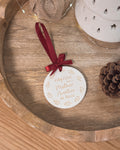 GESSO PERFUMADO | "FELIZ NATAL...AUXILIAR"