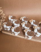 VELA MINI BUBBLE COM FLORES