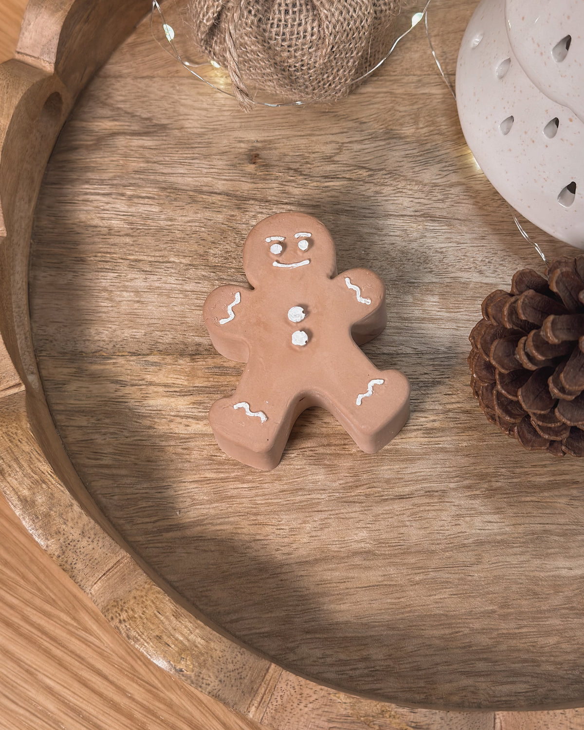 GESSO PERFUMADO | BONECO GENGIBRE