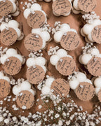 VELA MINI BUBBLE COM FLORES