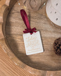 GESSO PERFUMADO | "FELIZ NATAL..."