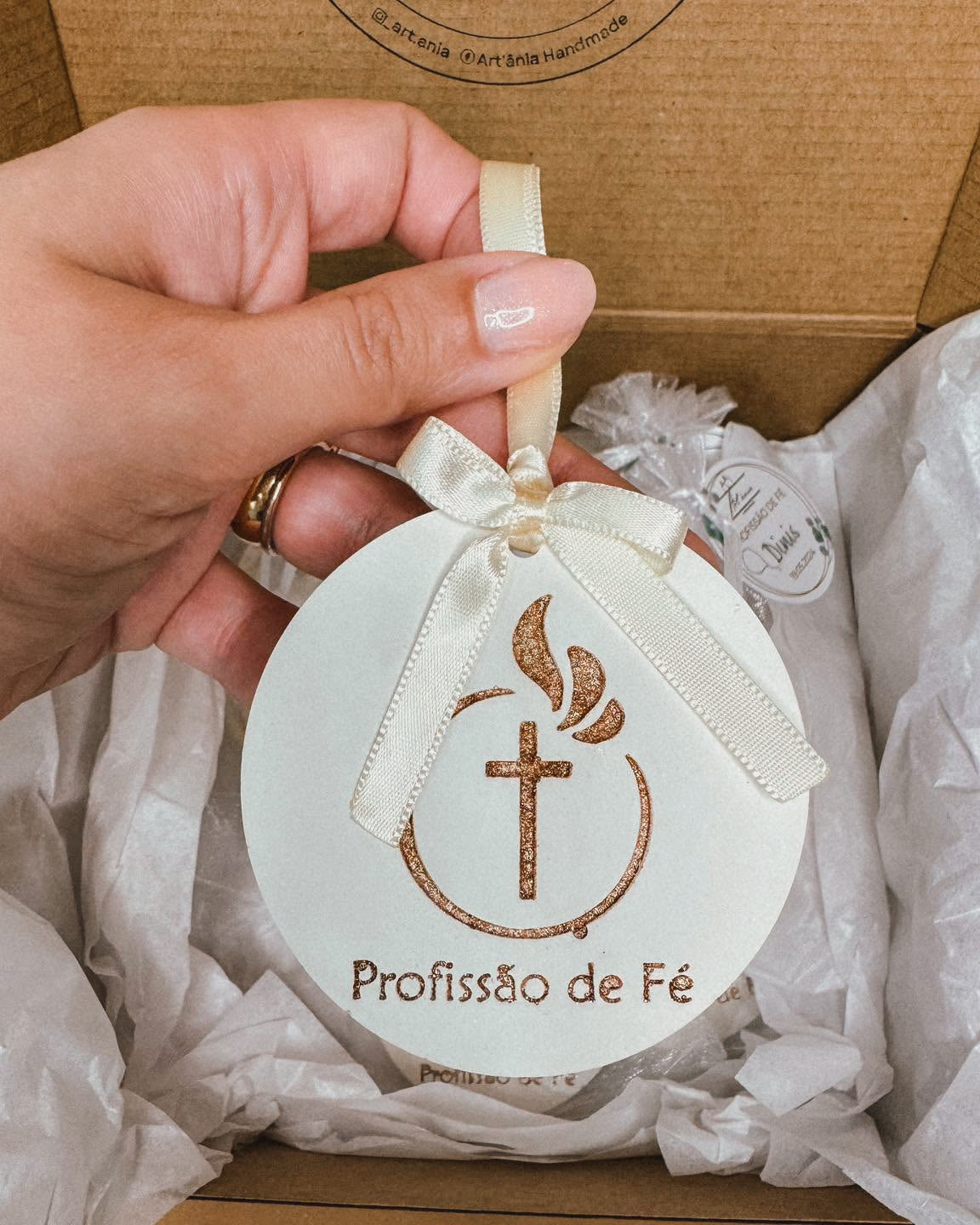 "PROFISSÃO DE FÉ" | GESSO PERFUMADO