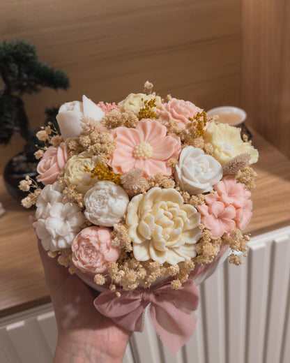 ARRANJO FLORAL PASTEL