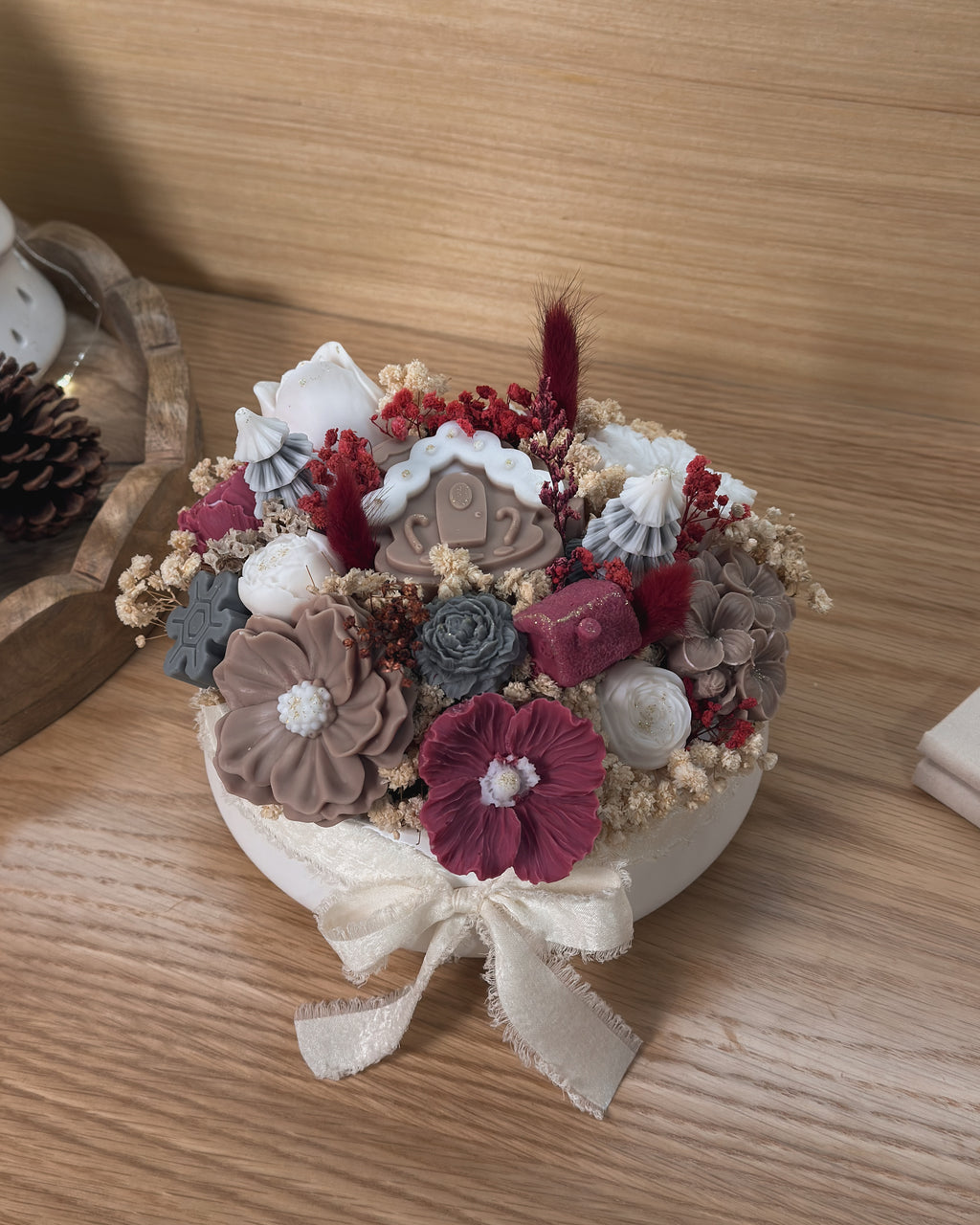ARRANJO FLORAL | FELIZ NATAL