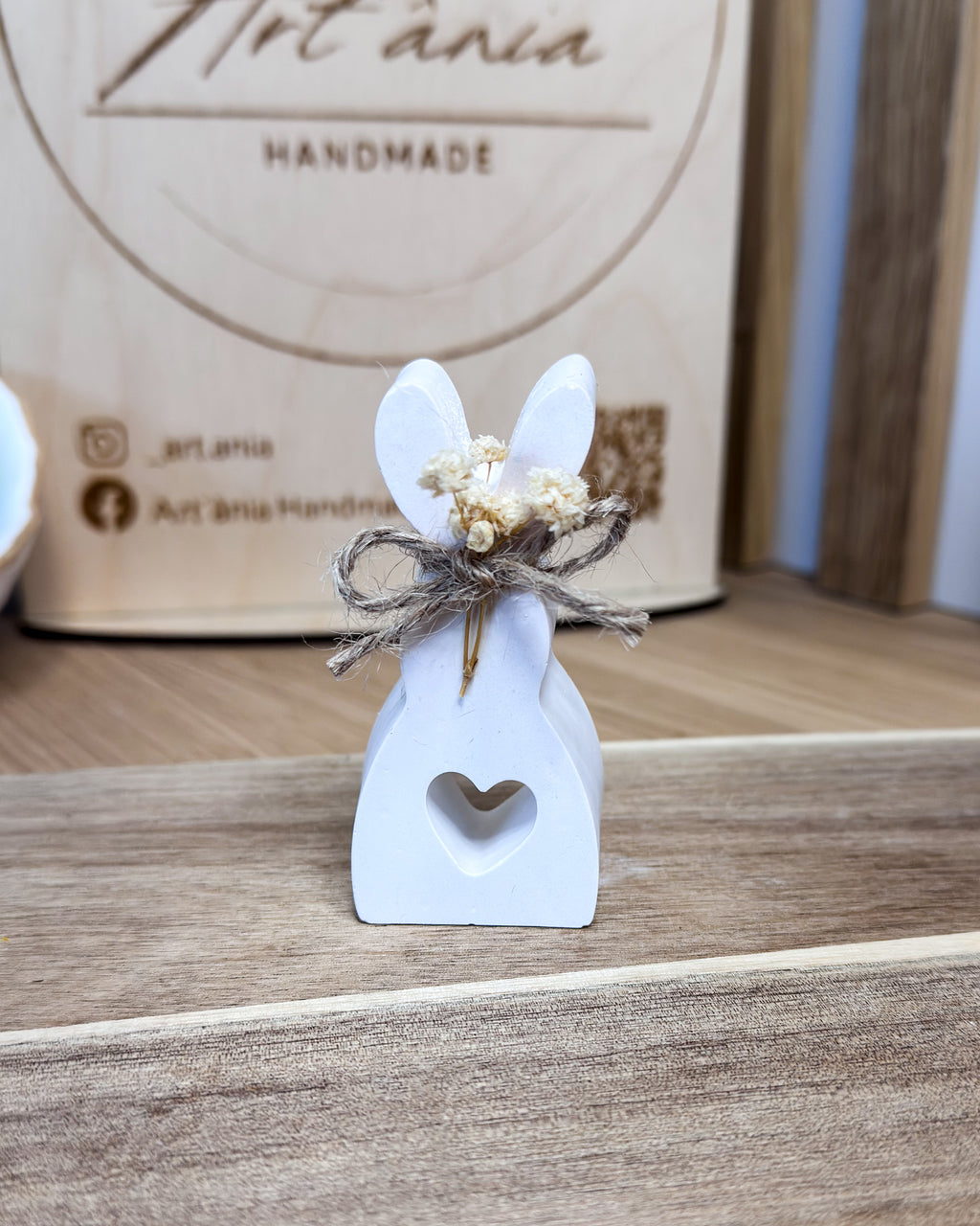 COELHO COM CORAÇÃO - GESSO PERFUMADO