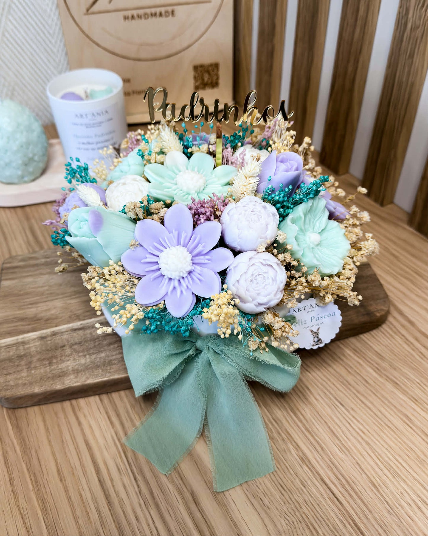 ARRANJO FLORAL - PADRINHOS