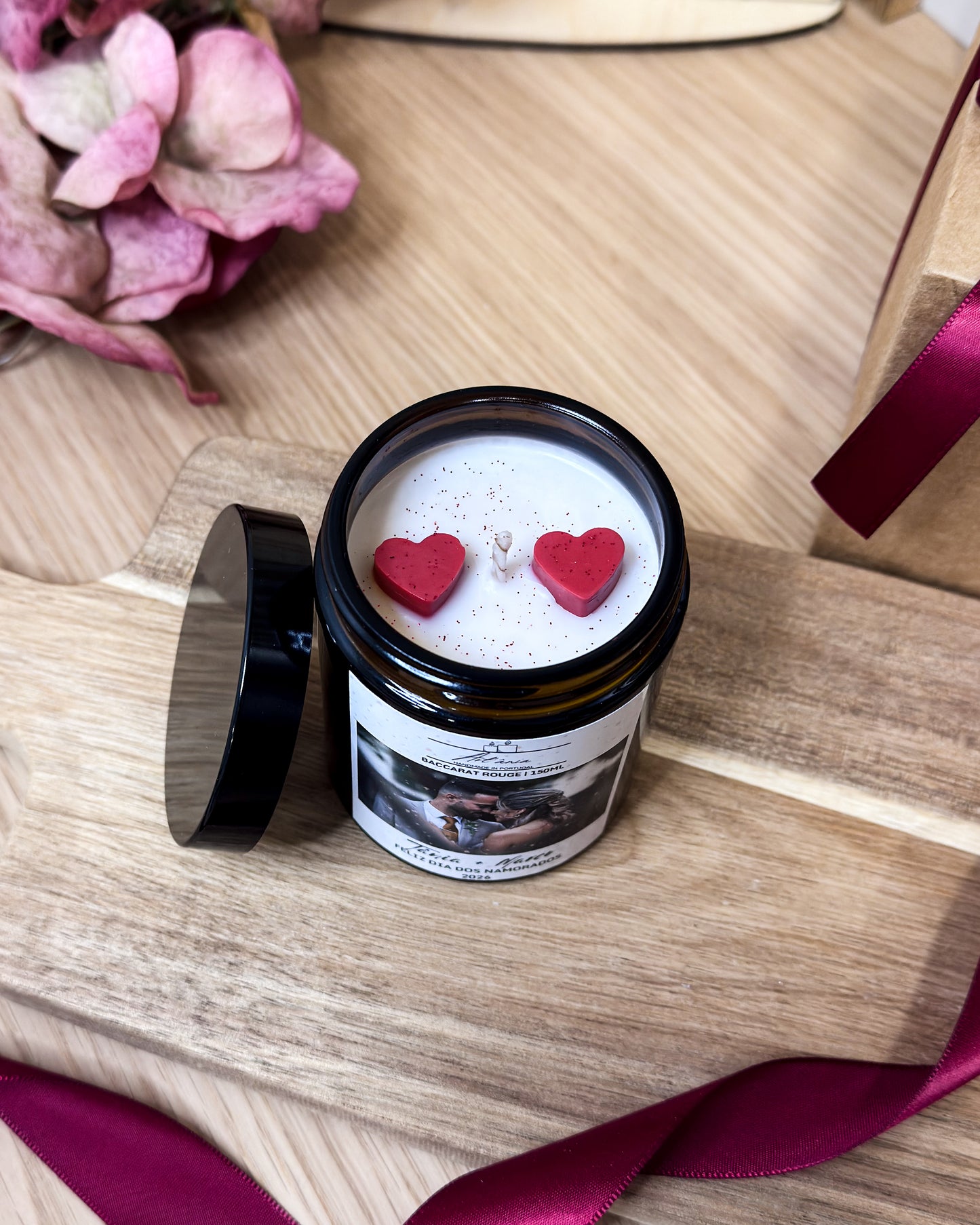 VELA SÃO VALENTIM - PERSONALIZADA