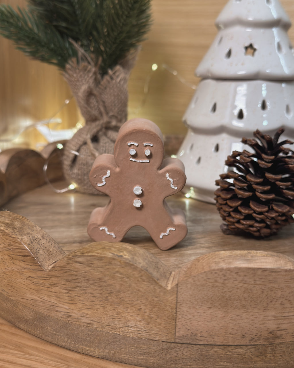 GESSO PERFUMADO | BONECO GENGIBRE