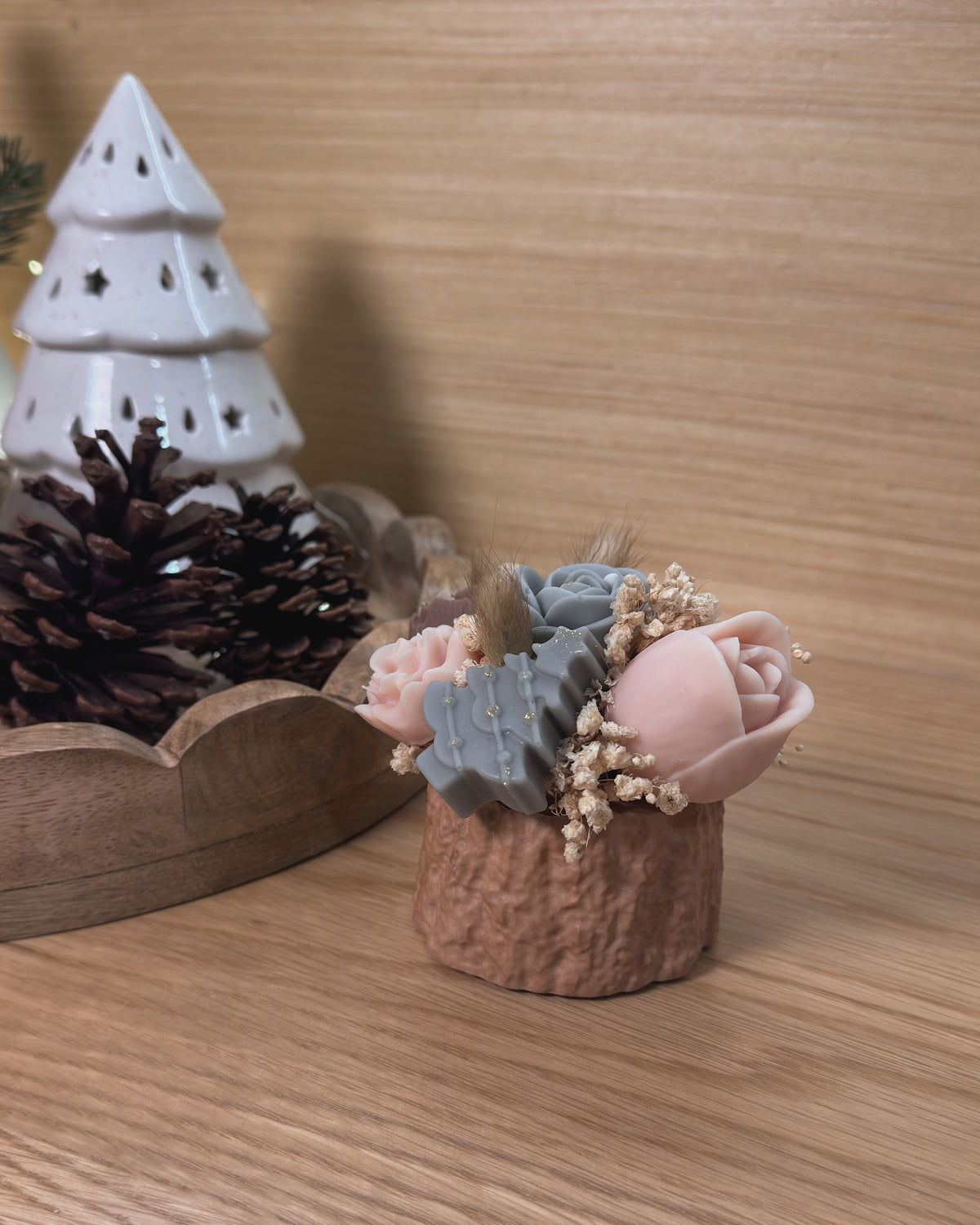 ARRANJO FLORAL | TRONCO DE NATAL