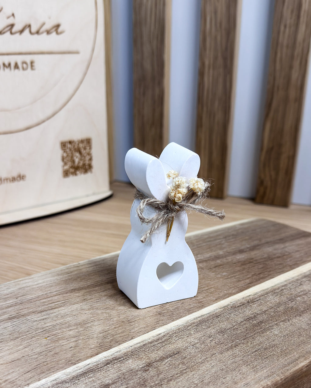 COELHO COM CORAÇÃO - GESSO PERFUMADO