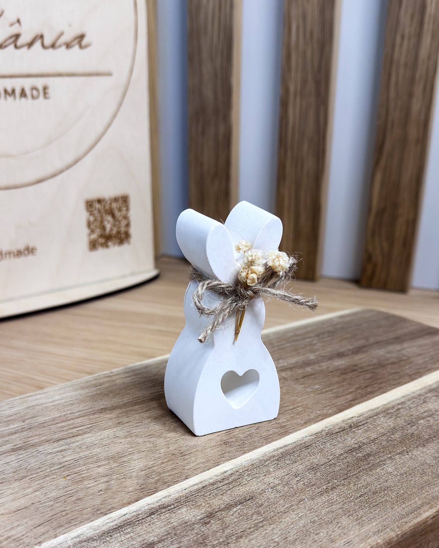 COELHO COM CORAÇÃO - GESSO PERFUMADO