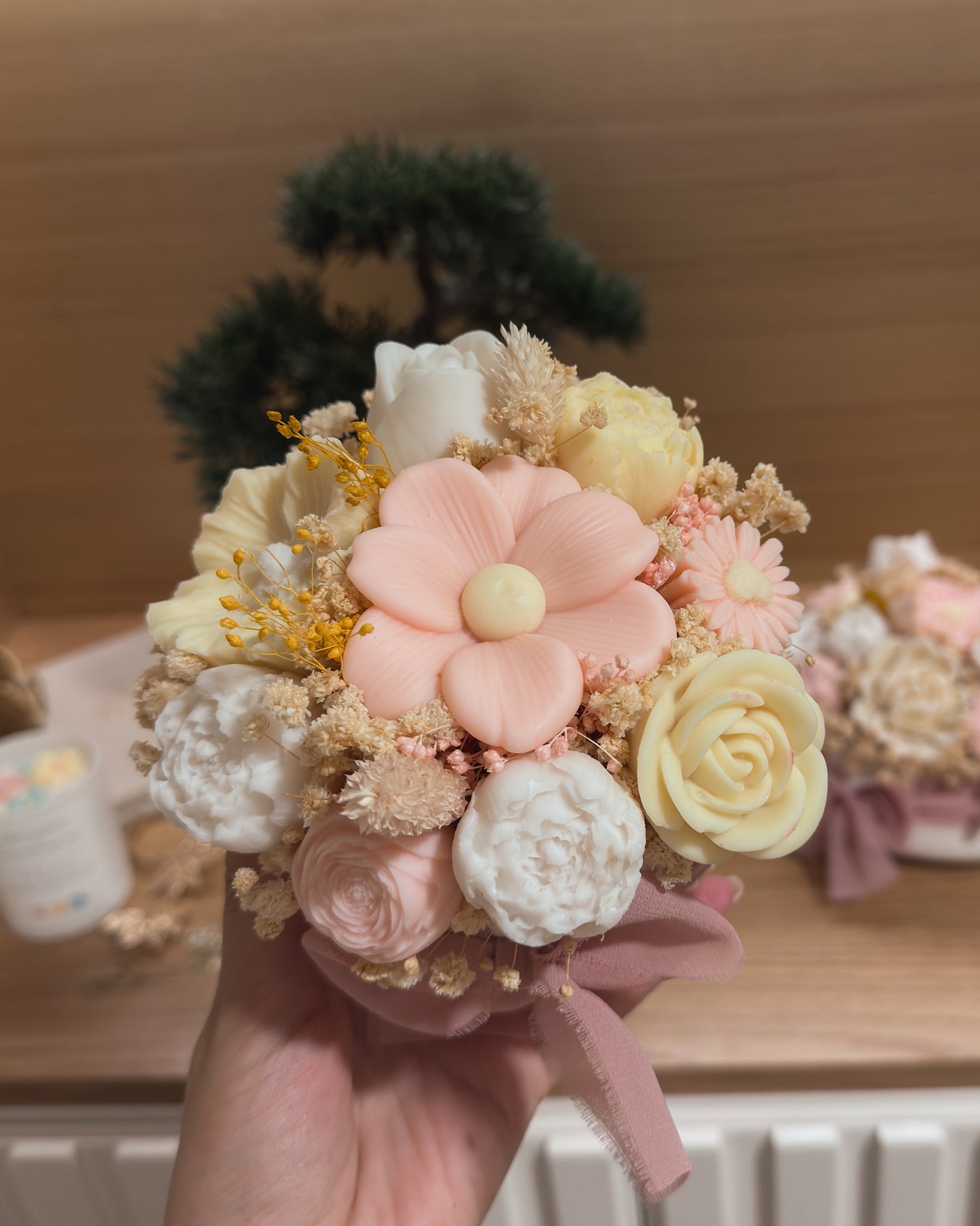 ARRANJO FLORAL PASTEL - PEQUENO