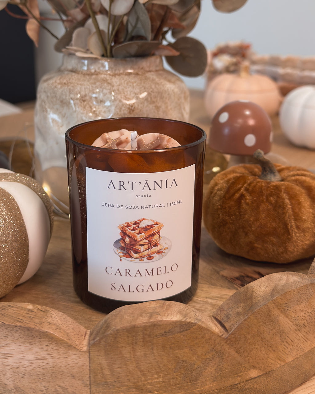 VELA CARAMELO