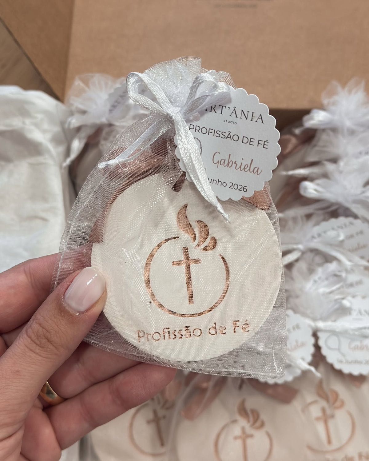 "PROFISSÃO DE FÉ" | GESSO PERFUMADO
