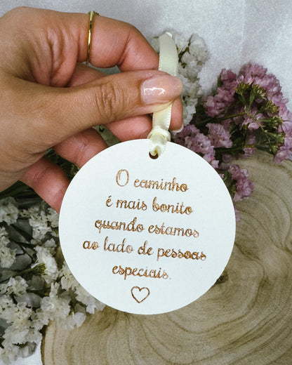 "O CAMINHO É MAIS BONITO..." - CERÂMICA PERFUMADA