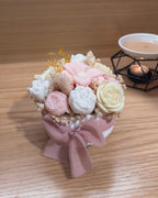 ARRANJO FLORAL PASTEL - PEQUENO