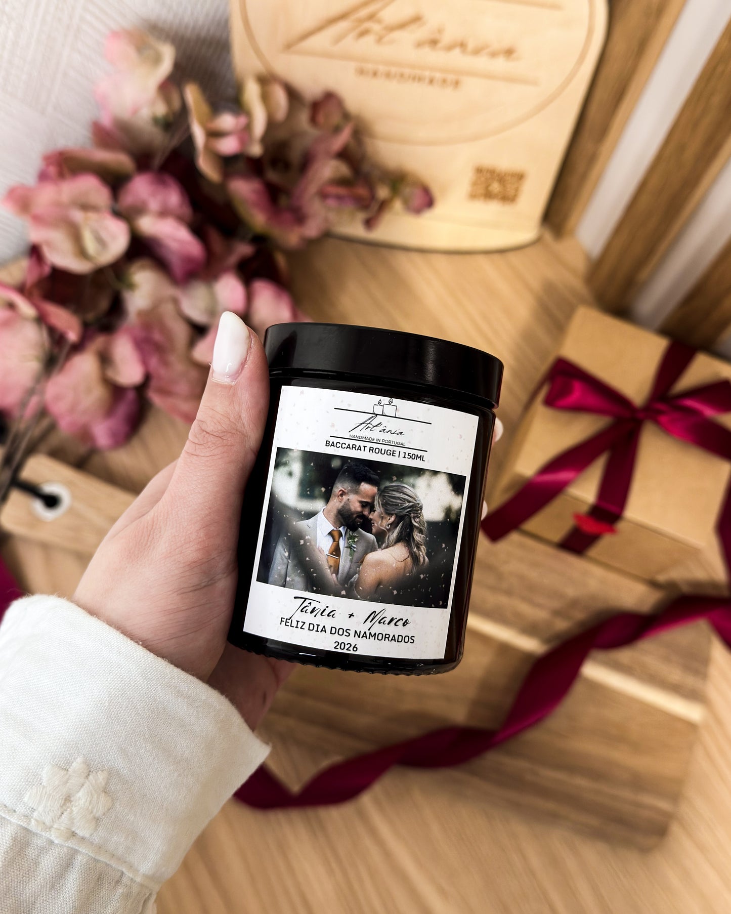 VELA SÃO VALENTIM - PERSONALIZADA