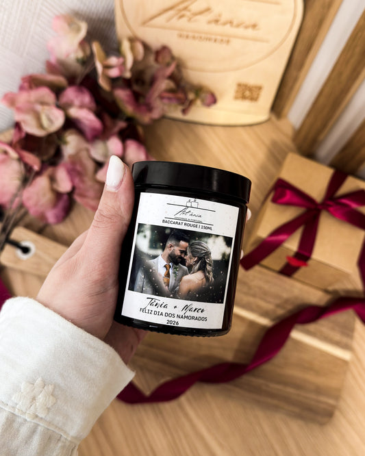 VELA SÃO VALENTIM - PERSONALIZADA