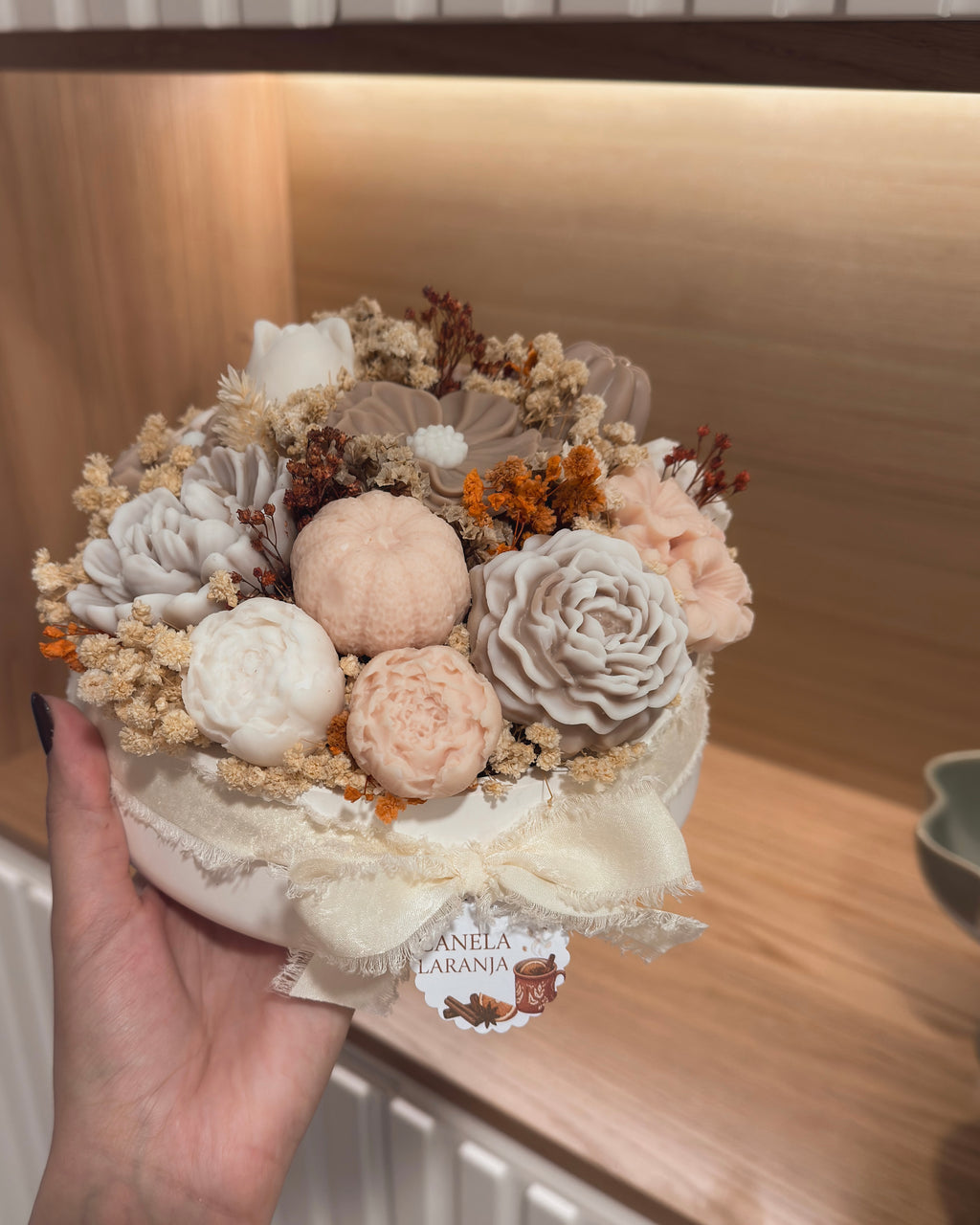 ARRANJO FLORAL OUTONO