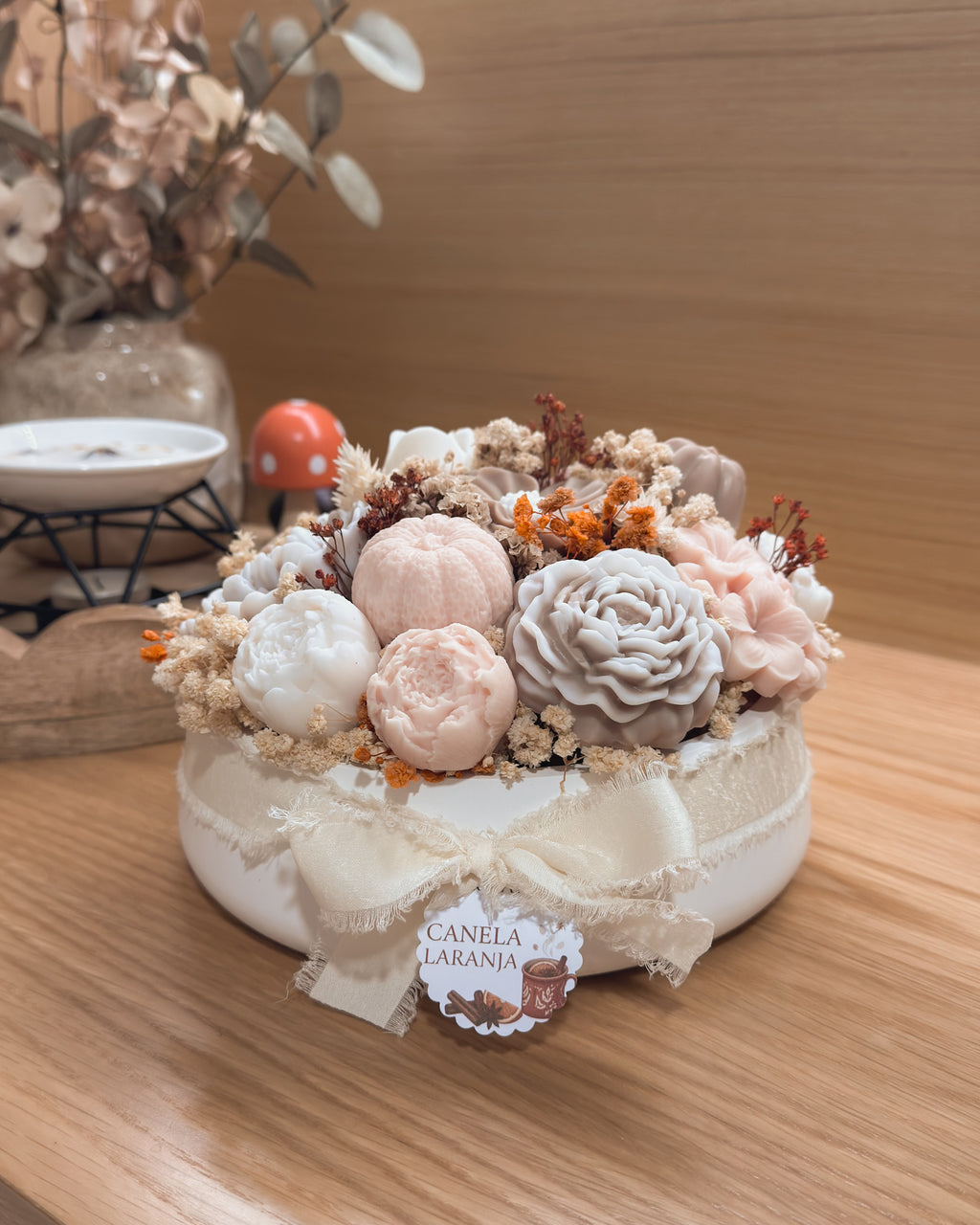 ARRANJO FLORAL OUTONO